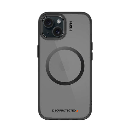 EFM Volta D3O Bio MagSafe Case for iPhone 15 Plus | Black | EFCVTAE607BLA