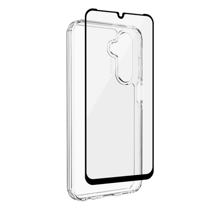 EFM clear Zurich case and Impact glass screen protector bundle for Samsung Galaxy A25 5G