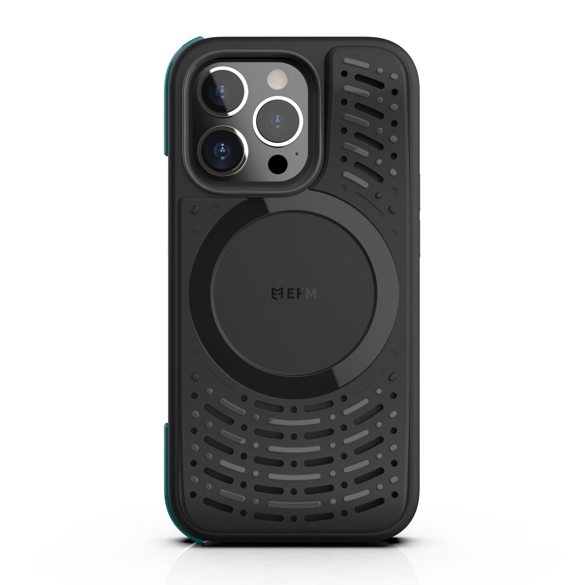 EFM Tokyo Dark Nebula case, rear view fitted to iPhone 14 Pro; phone not included