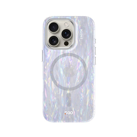 EFM Volta D3O Bio MagSafe Case for iPhone 16 Pro | Mother of Pearl | EFCVTAE611PEA