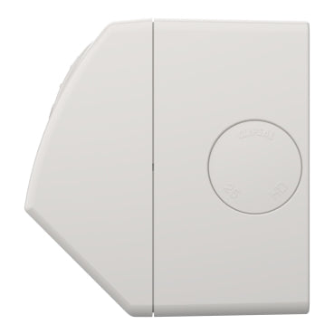 Clipsal Weathershield Socket Twin, Individually Wired ,10A, 250VAC, IP54 | Chemical Resistant Grey | WSC227/1/2-RG