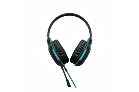 Gumdrop DropTech USB-C Headset with Microphone | Black/Blue | 01H025