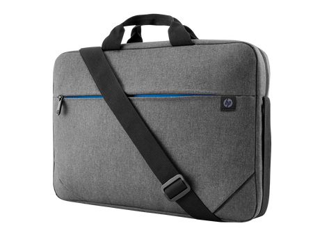 HP Prelude 15.6" Top Load Laptop Bag | Grey & Black | 1E7D7AA