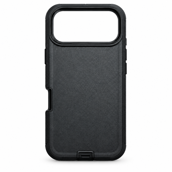 Heavy Duty Belt Clip Case for iPhone 17 Pro Max | Black