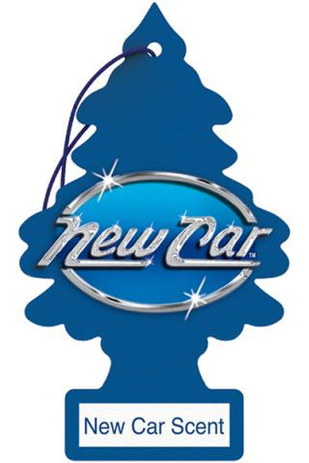 Little Trees New Car Scent Hanging Air Freshener 2 Pack | Blue | U2S-22089