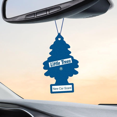 Little Trees New Car Scent Hanging Air Freshener 1 Pack | Blue | U1P-10189