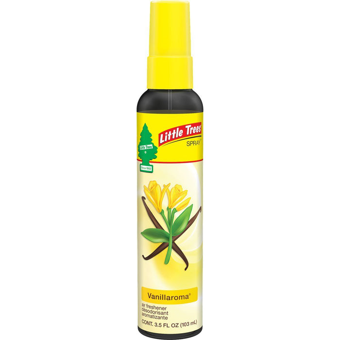 Little Trees Vanillaroma Pump Spray Air Freshener 103mL | Yellow | UPS-06305