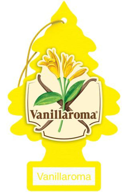 Little Trees Vanillaroma Hanging Air Freshener 2 Pack | Yellow | U2S-22005
