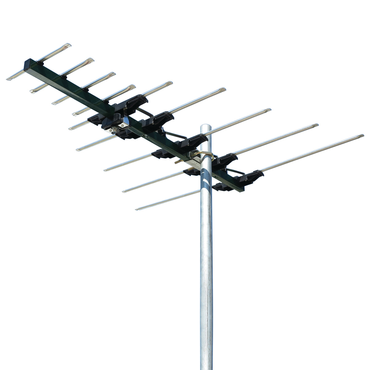 Matchmaster 01MM-SA100 silver nine-element VHF/UHF antenna in horizontal polarisation