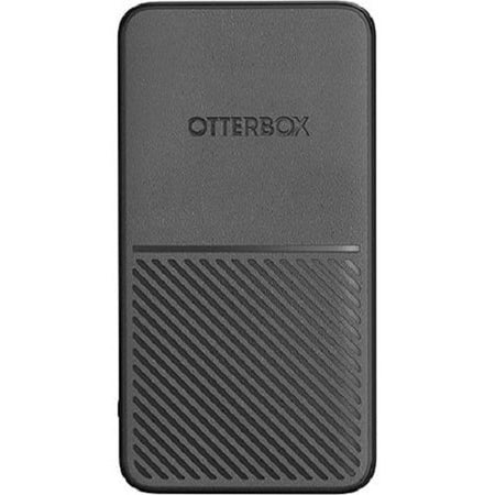 OtterBox 5,000mAh 12W USB-A & USB-C Power Bank | Nearly Night (Dark Grey) | 78-80641