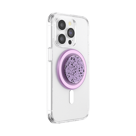 PopSockets PopGrip for MagSafe with Adapter Ring | Sugar Plum Speckle | 808980
