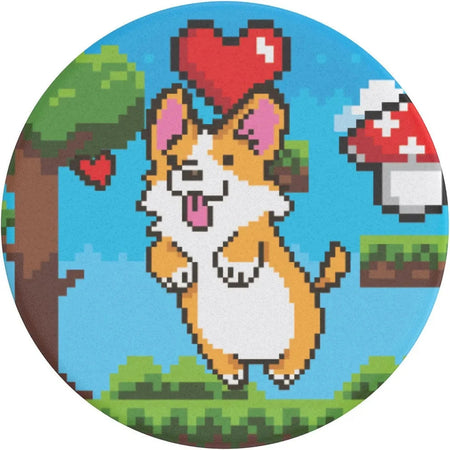 PopSockets CorgiBit PopGrip Phone Grip & Stand | Multicolour | 806250