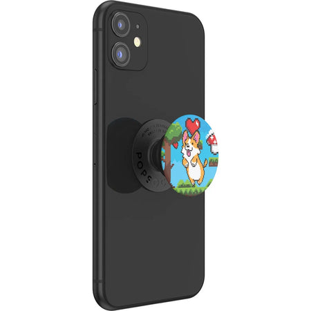 PopSockets CorgiBit PopGrip Phone Grip & Stand | Multicolour | 806250