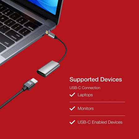 Shintaro USB-C to HDMI 4K Adapter | Silver/Black | SH-ADUSBCHDMI