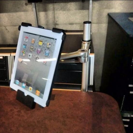 SpacePole SafeGuard iPad MultiGrip Security Clamp | Black | SPIPC121