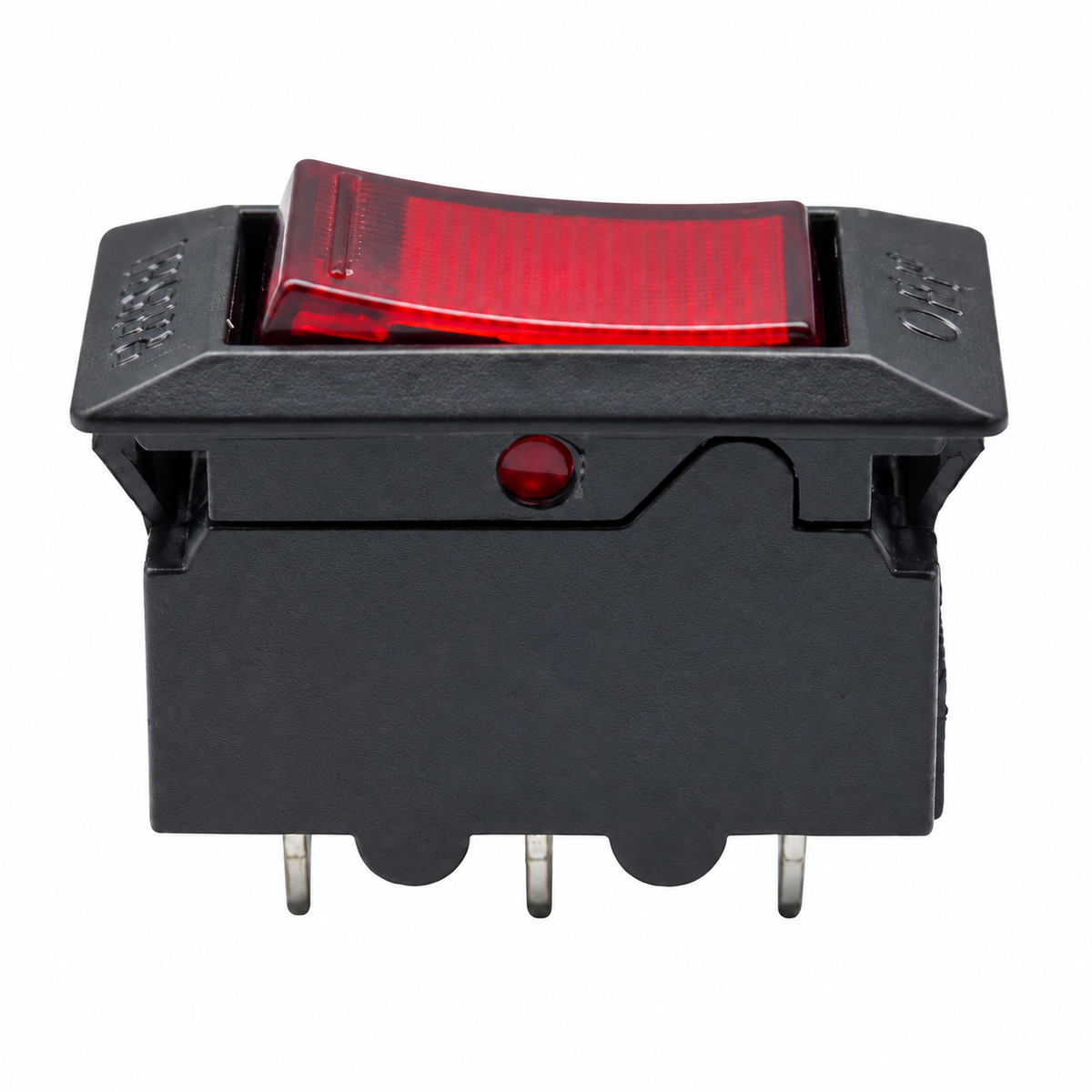 Sparky Stock thermal overload rocker switch, front view