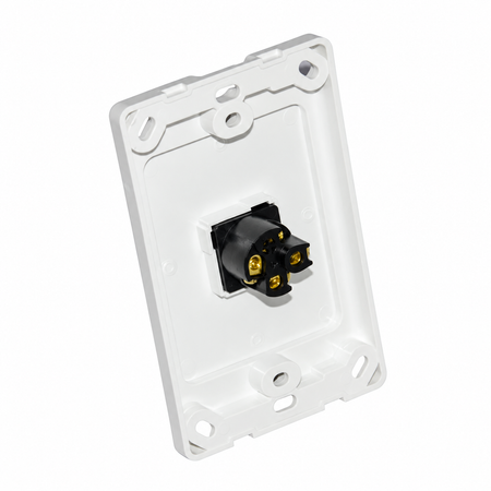 Sparky Stock 1 Gang Vertical Wall Switch 10A 250V | White | SS-AS302-V