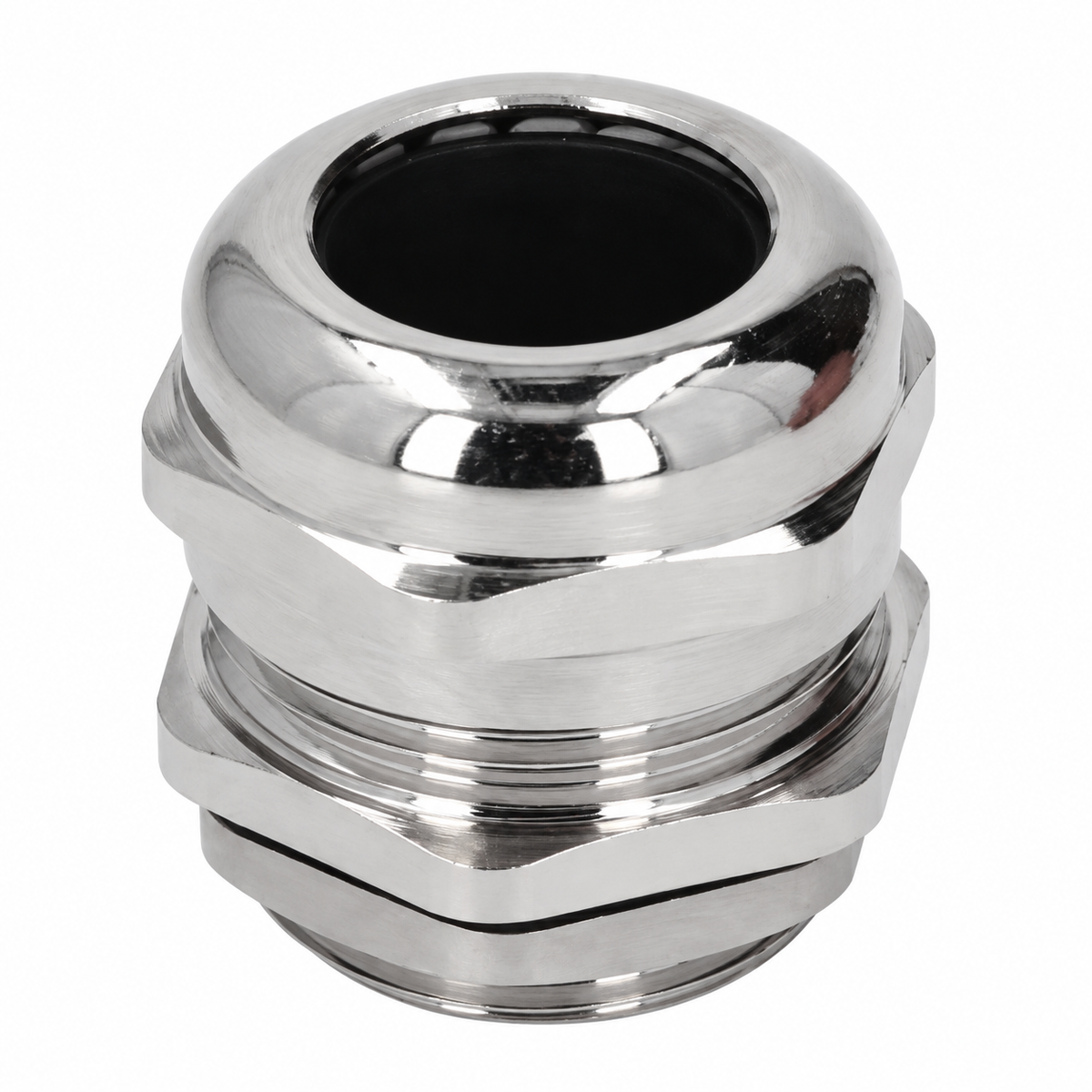 Sparky Stock SS-CG25-SS304 M25 304 stainless steel cable gland in silver
