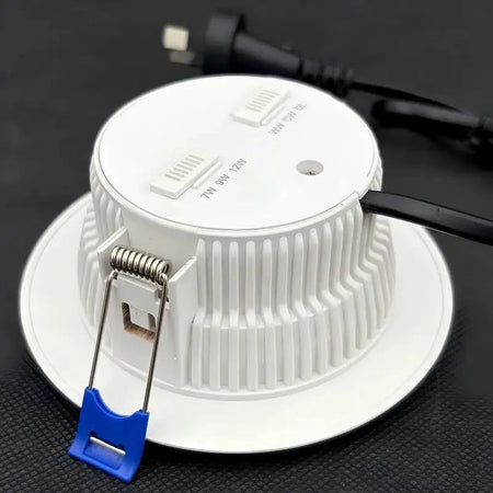 Sparky Stock 12W Tri-Colour Power Selectable LED Downlight 90mm Cutout | White | SS-DL90-12W