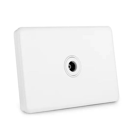 Sparky Stock TV Antenna Socket | Injection White | SS-HT125
