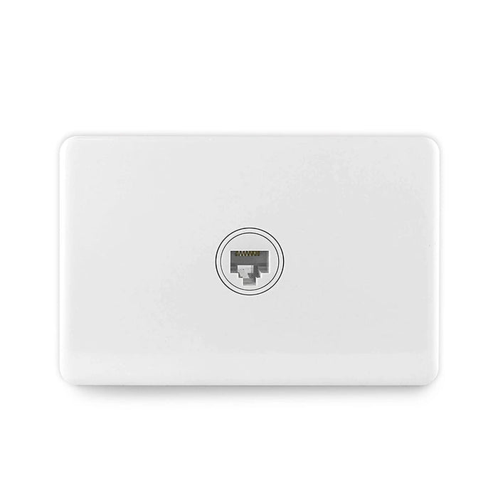Sparky Stock RJ45 Ethernet Socket Wall Outlet | Injection White | SS-HT128