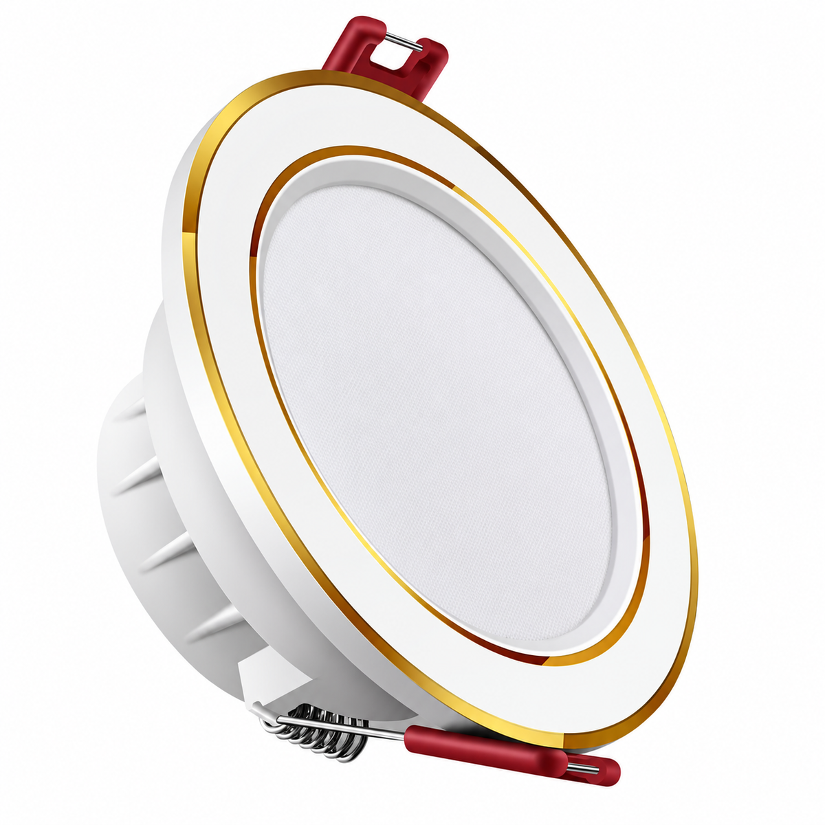 Sparky Stock round recessed LED downlight gold SS-TP033-GD