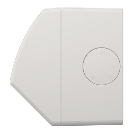 Clipsal Weathershield 15A Single Weatherproof Power Point | Chemical Resistant Grey | WSC227/1/15-RG