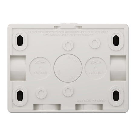Clipsal Weathershield 15A Single Weatherproof Power Point | Chemical Resistant Grey | WSC227/1/15-RG