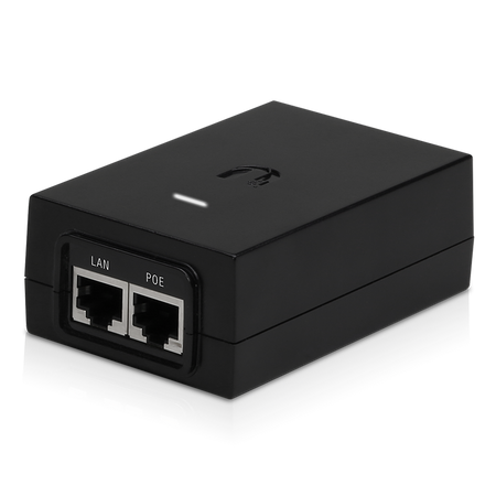Ubiquiti 24V 24W Passive PoE Injector | Black | POE-24-24W